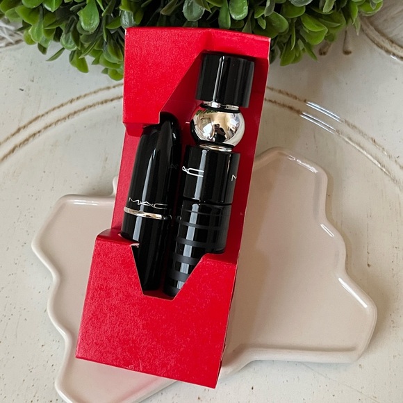 MAC Cosmetics Red Holiday Ornament Lipstick and mascara bundle - Picture 4 of 5